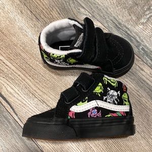 Vans Toddler Trippy Drip Glow Sk8-Mid - 3 new without box